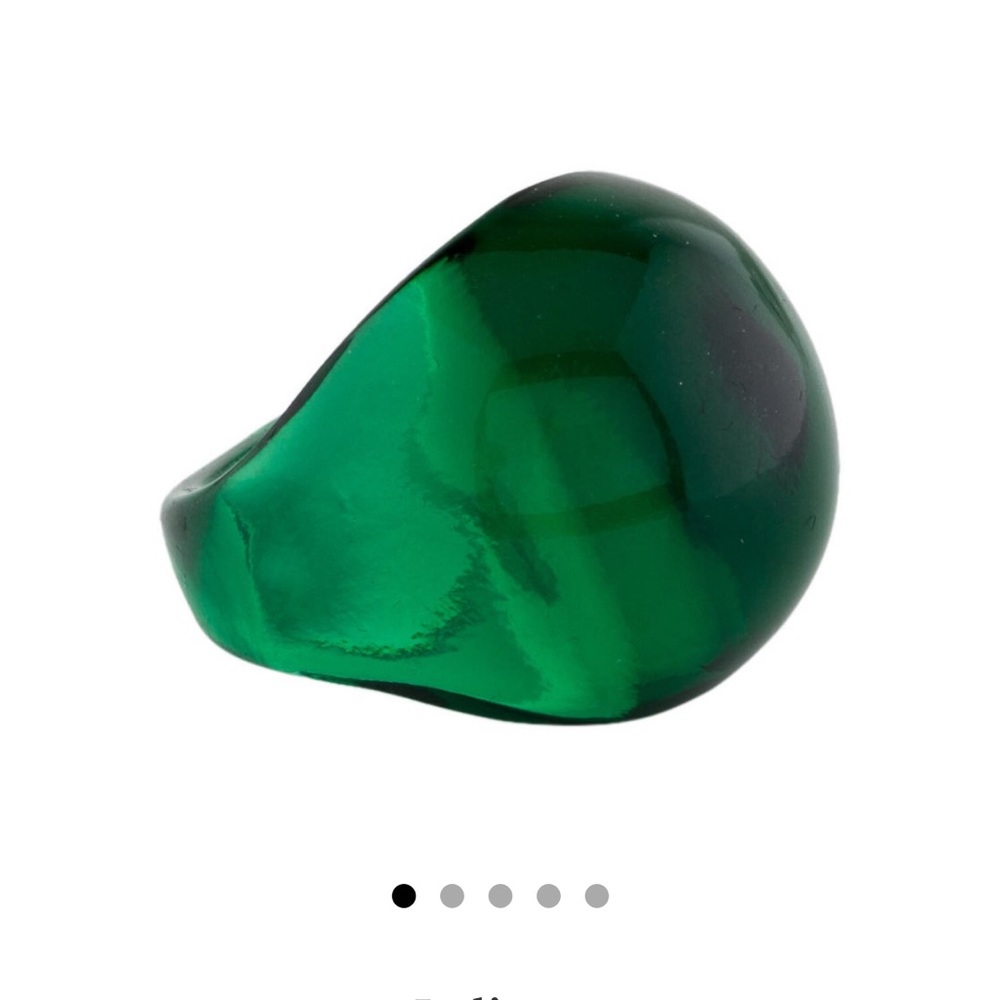 Lalique Green Ring